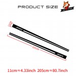 Car Sticker Car Decor Car Side Stripes Skirts Graphics Sticker Decals Racing Sport Stickers Vinyl for Ford Explorer